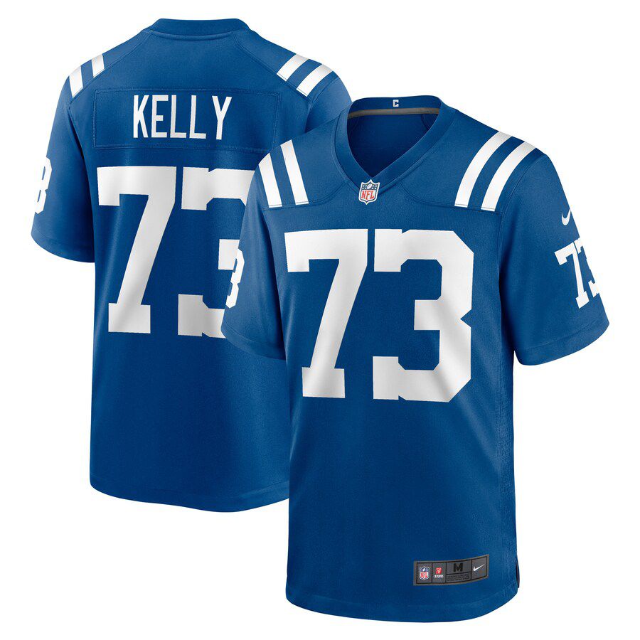 Men Indianapolis Colts #73 Dennis Kelly Nike Royal Game Player NFL Jersey
